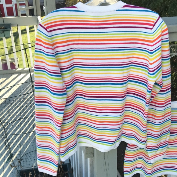 Beautiful Multi-Colors 2 Piece Sweater Set by Colette Mordo for Sadimara - Picture 4 of 8